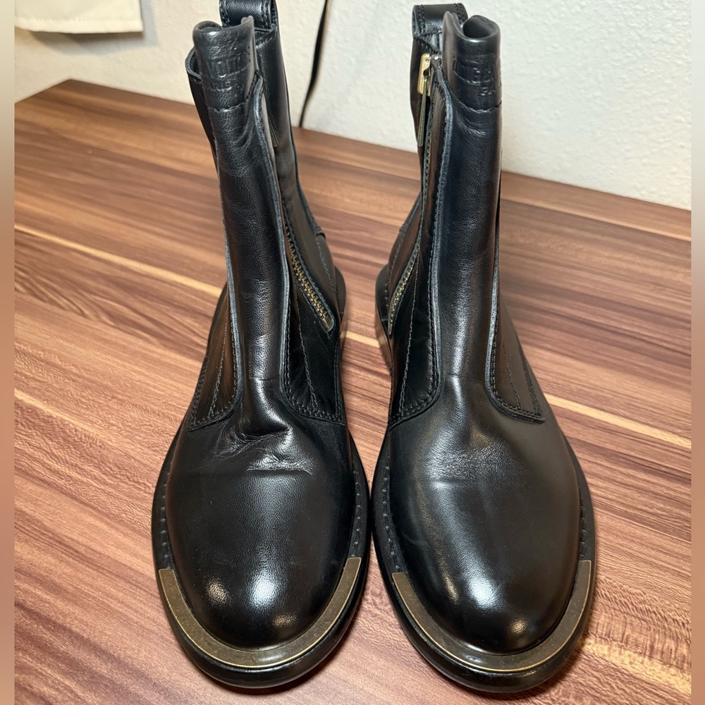 Zadig & Voltaire Laureen Metal Toe Ankle Boots NWOT Size 37 - Picture 7 of 9